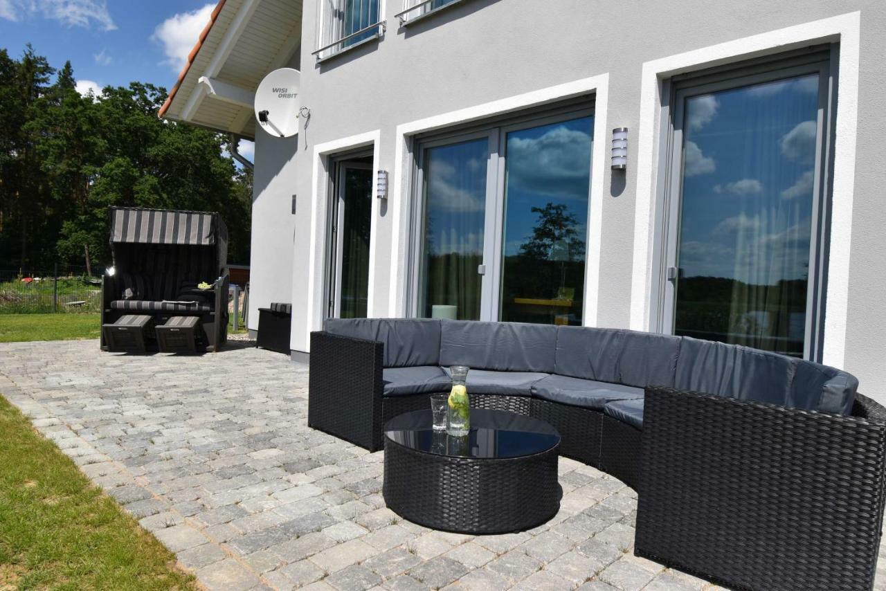 קרקוב אם זיי Luxus-See-Domizil Mit Sauna, Kamin Und Boot-130 Qm Fuer 6 Personen מראה חיצוני תמונה